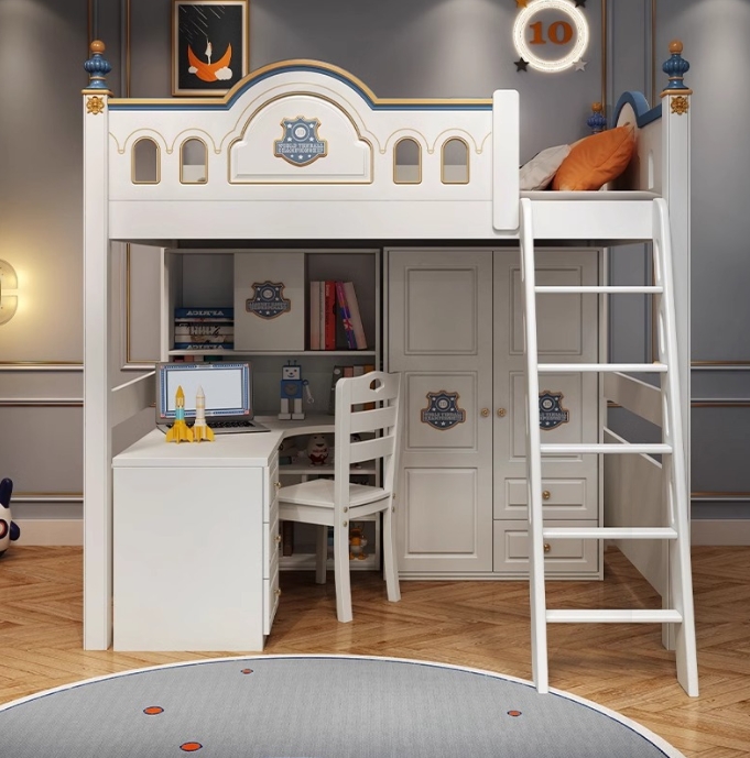 Bunk Bed With Stairs And Slide - ¡Novedad! Diseño de Cama Doble Tipo