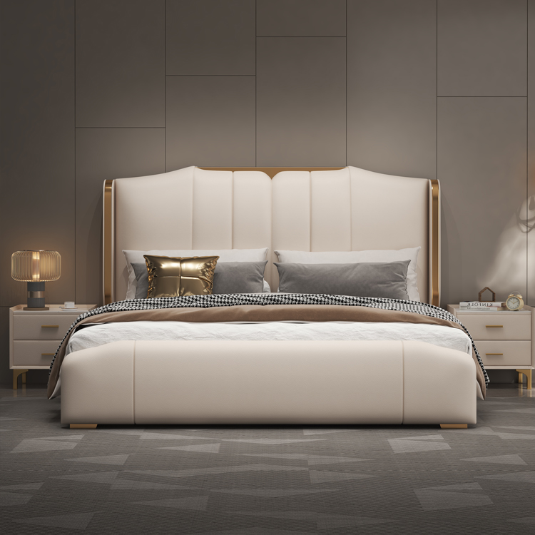 King Size Bed Frame With Storage Drawers - Muebles de Dormitorio Modernos de Lujo
