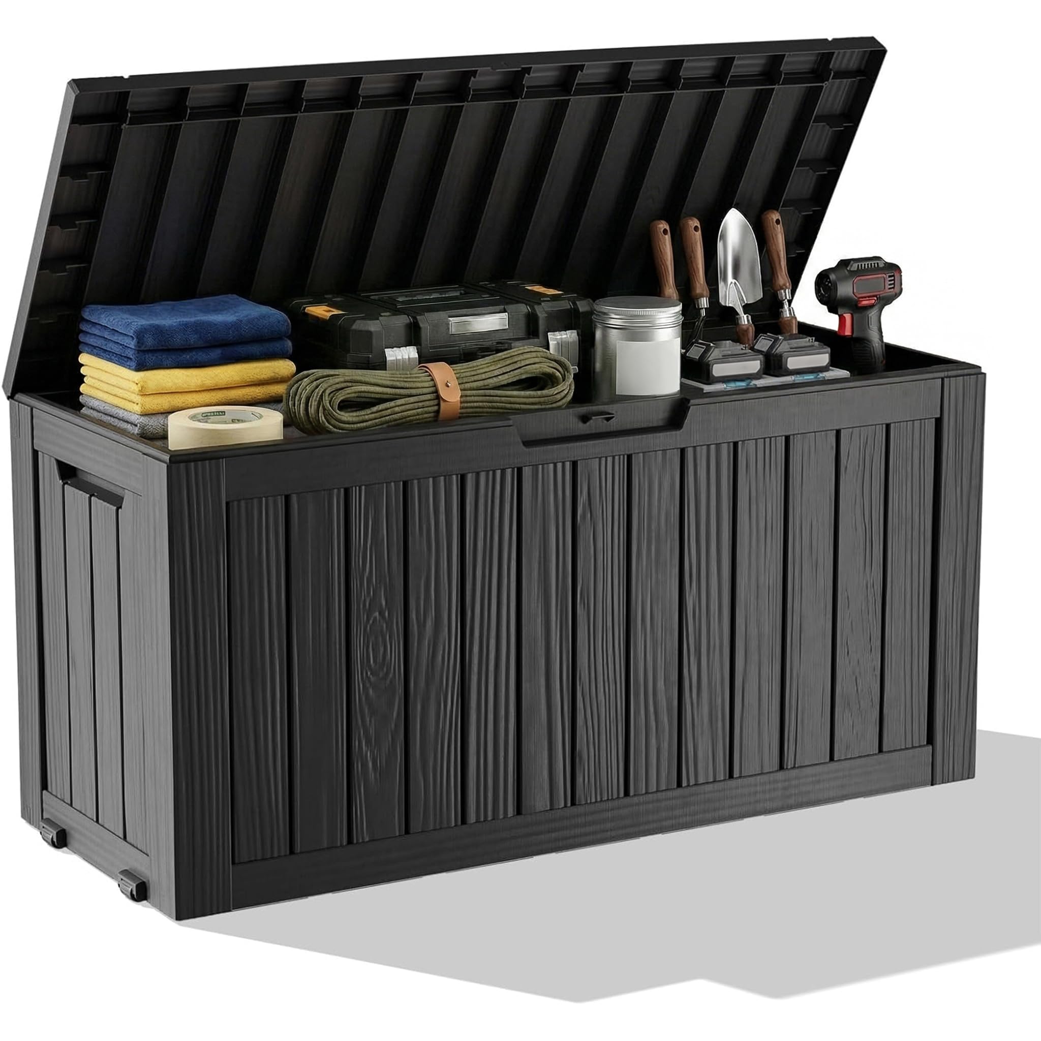 Outdoor Furniture - Caja de Almacenamiento Exterior Impermeable de