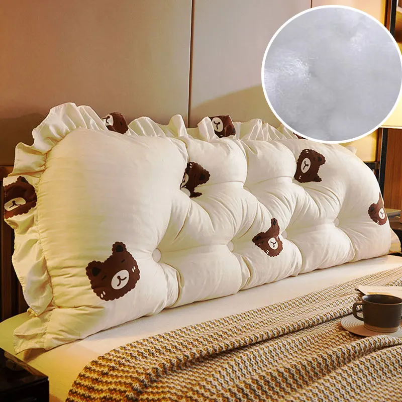 Headboard Cushion Backrest Tatami - Cojín Rectangular para cabecero de lectura,