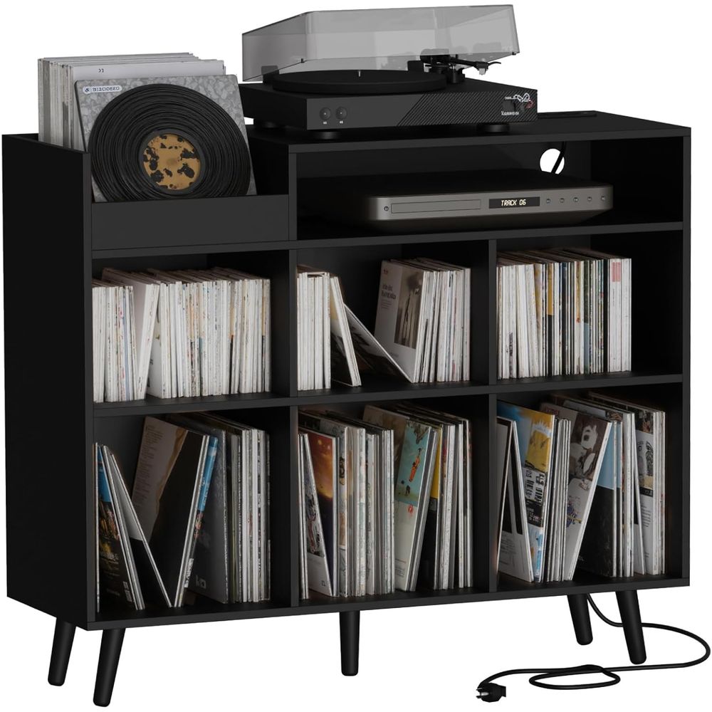 Tables - Elegante Soporte para Discos de Vinilo