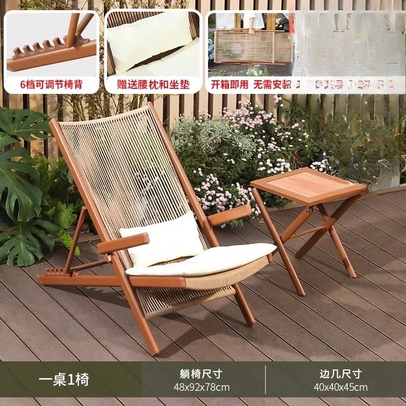 Sofas - Silla de Balcón Plegable para el