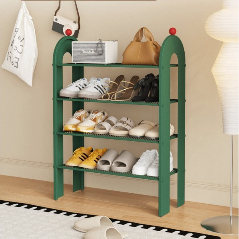 Shoe Rack Cabinet Narrow Entryway - Zapatero Creativo Estrecho de Múltiples Niveles,