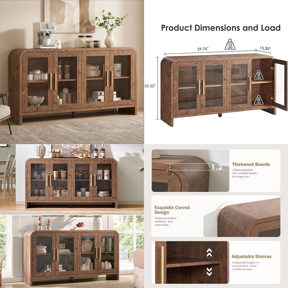 Storage - Aparador con Almacenamiento, Mueble Aparador con