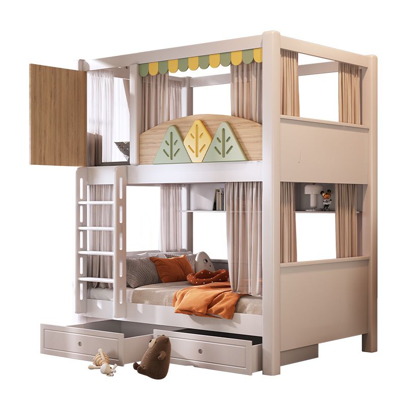 Bunk Bed With Stairs And Slide - Cama litera infantil moderna con temática
