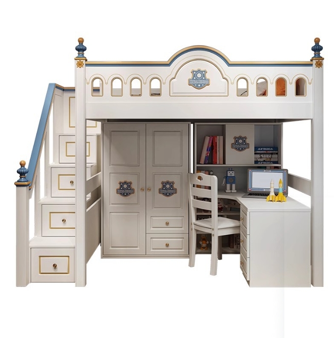 ¡Novedad! Diseño de Cama Doble - Bunk Bed With Stairs And Slide reseña y precio