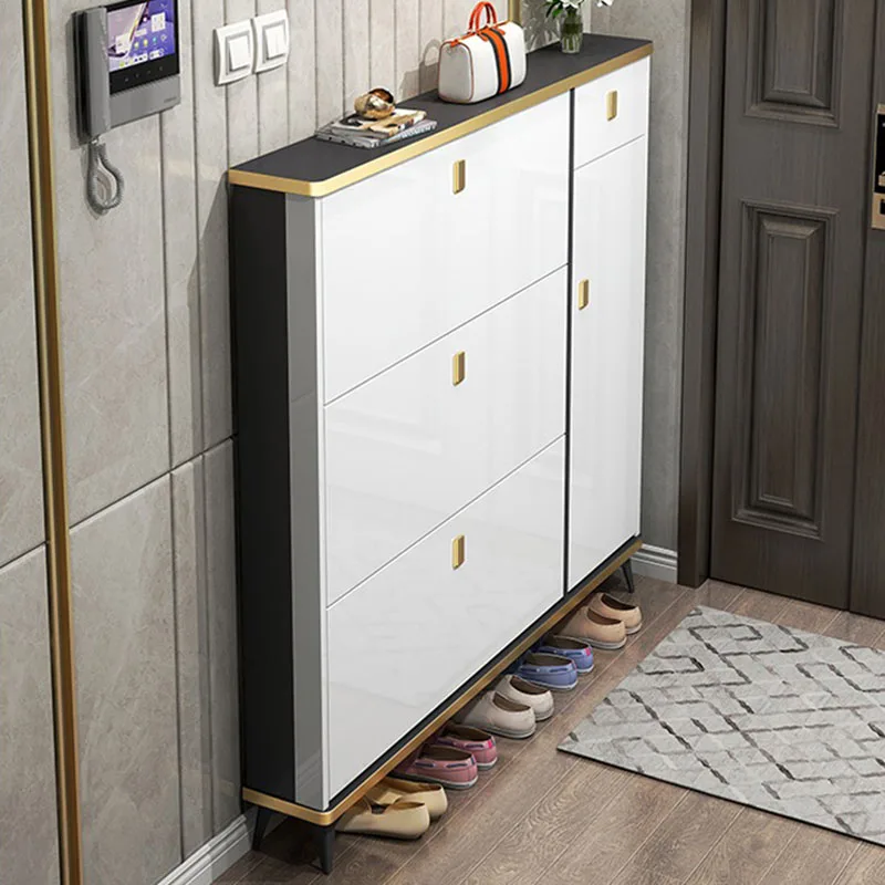 Gabinetes de zapatos estrechos - Shoe Rack Cabinet Narrow Entryway reseña y precio