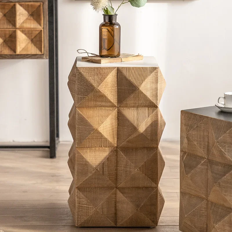 Mesita de Noche Moderna con Pa - Solid Wood Nightstand 2 Drawers reseña y precio