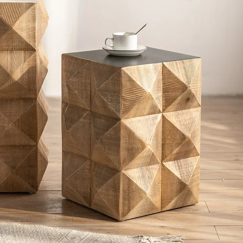 Mesita de Noche Moderna con Pa - Solid Wood Nightstand 2 Drawers reseña y precio