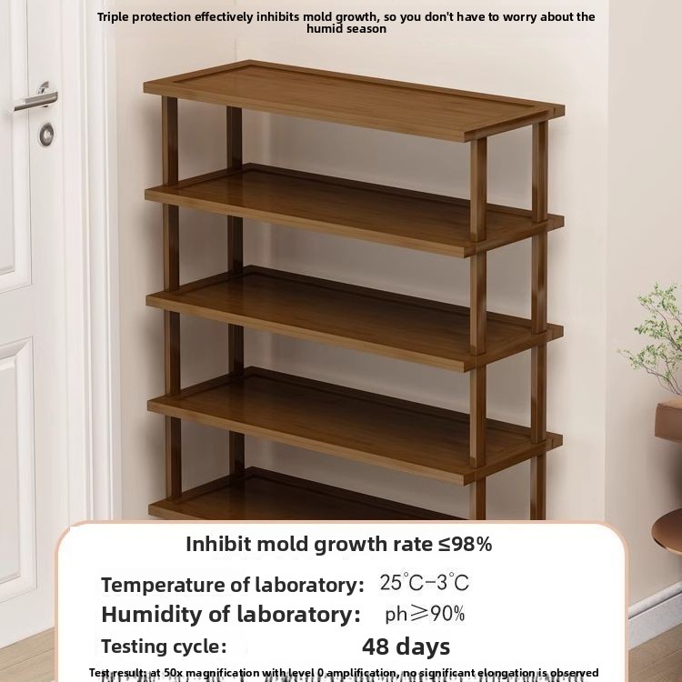 Zapatero de entrada color té,  - Shoe Rack Cabinet Narrow Entryway reseña y precio