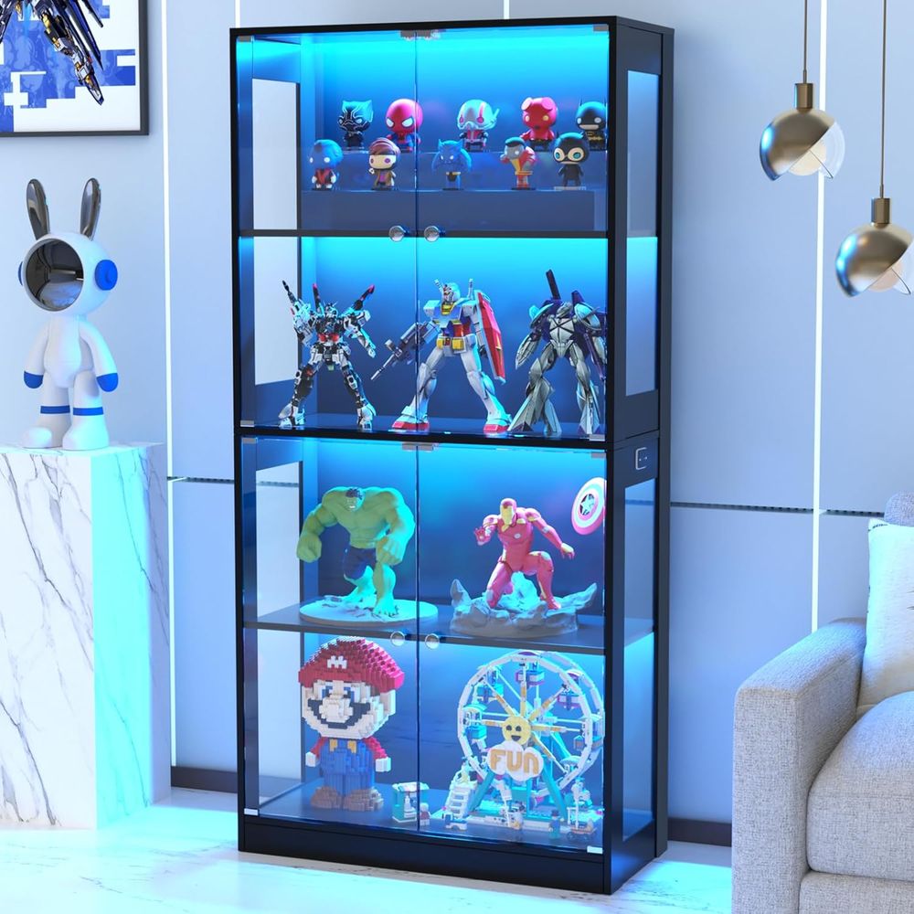 Vitrina de Vidrio de 65 Pulgad - Storage reseña y precio