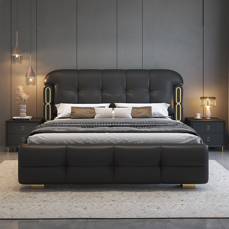Muebles de Dormitorio Modernos - King Size Bed Frame With Storage Drawers reseña y precio
