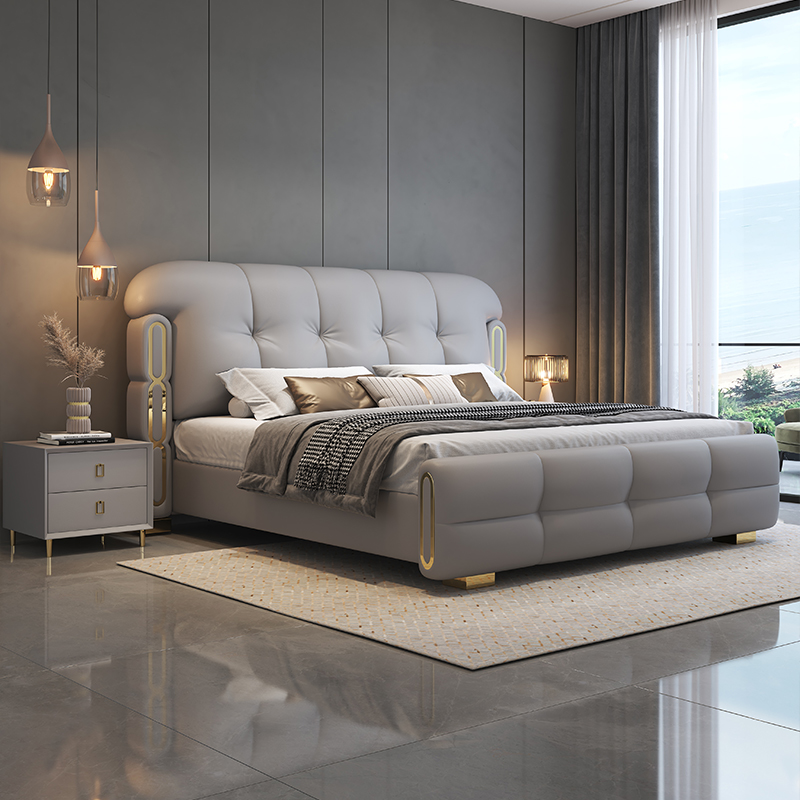 Muebles de Dormitorio Modernos - King Size Bed Frame With Storage Drawers reseña y precio
