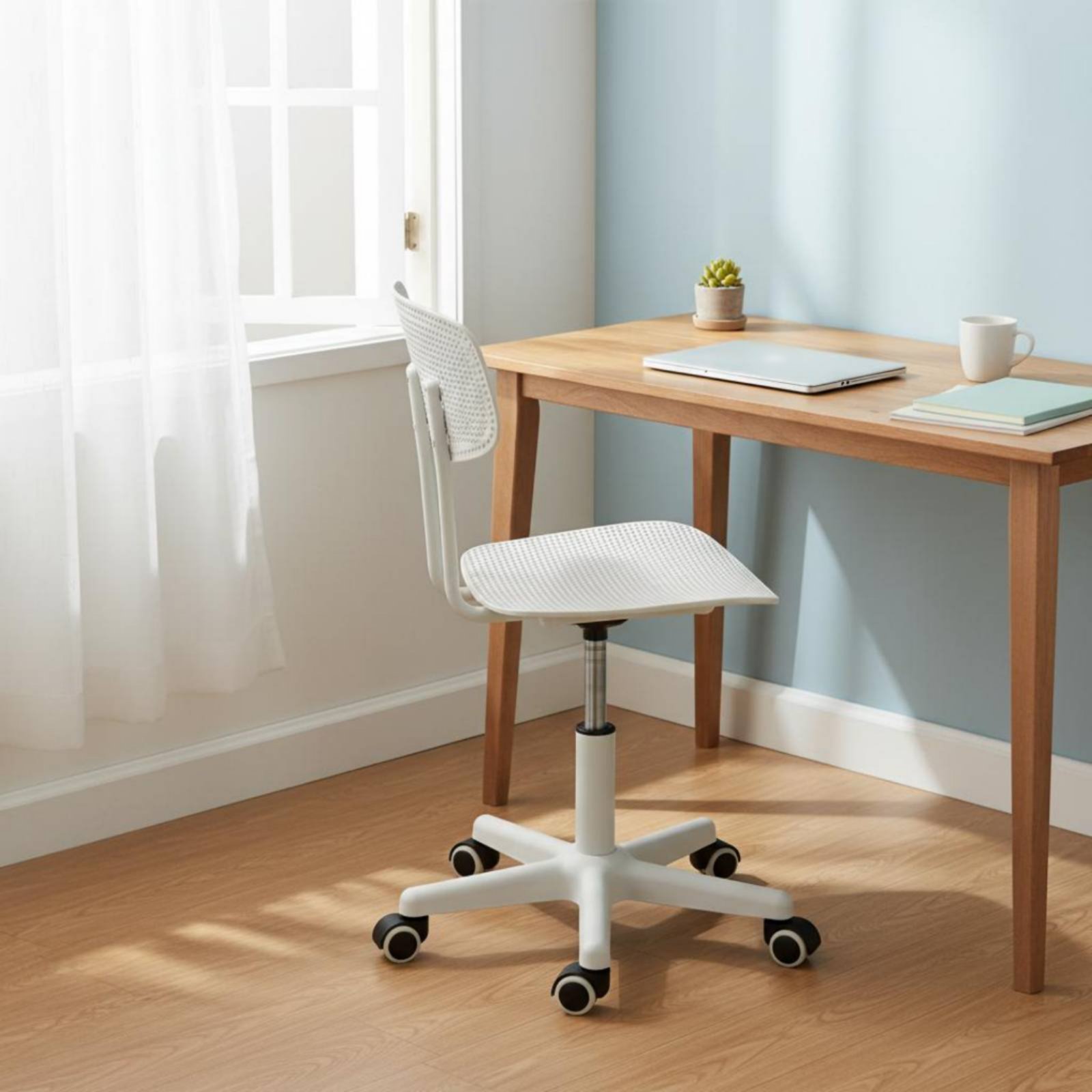 Silla de escritorio con ruedas - Chairs reseña y precio
