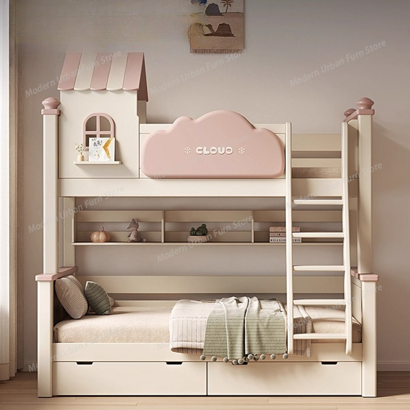 Muebles Infantiles, Camas Lite - King Size Bed Frame With Storage Drawers reseña y precio
