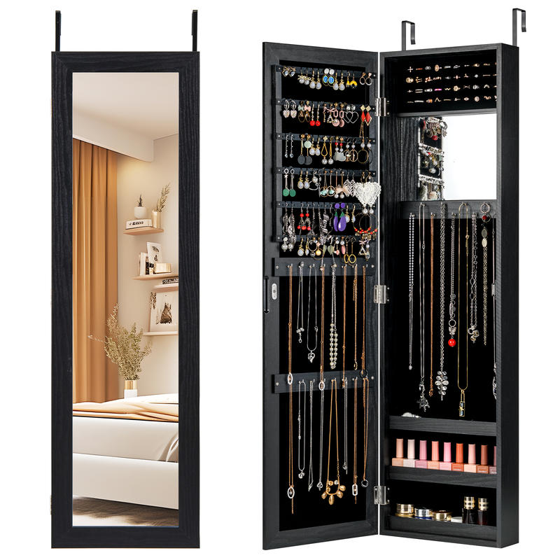 Armario para Joyas con Cerradu - Full Length Mirror Jewelry Armoire reseña y precio