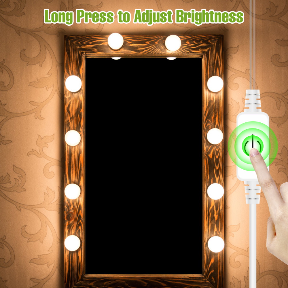 Bombilla LED para espejo de ma - Dressing Table Vanity With Lighted Mirror reseña y precio
