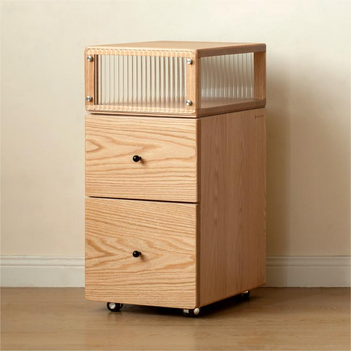 # Mesita de Noche para Hotel d - Solid Wood Nightstand 2 Drawers reseña y precio