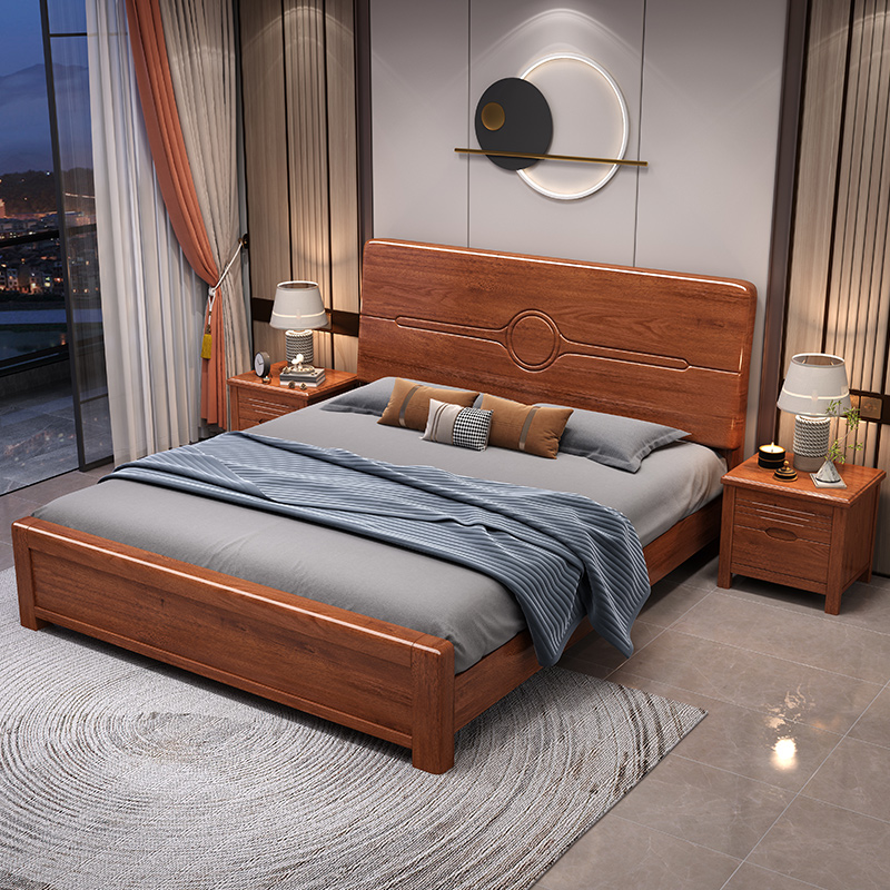 Cama de Madera Maciza de Nogal - Gas Lift Storage Bed Hydraulic reseña y precio