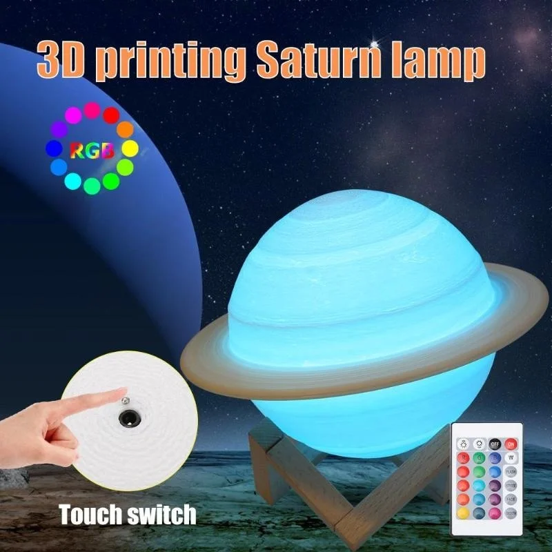 Luz LED nocturna con estampado - Floating Nightstand With Led Light reseña y precio