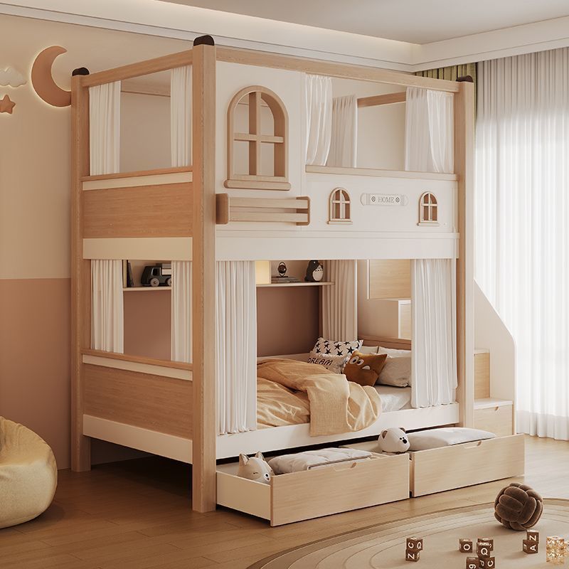 Cama litera infantil con tobog - Bunk Bed With Stairs And Slide reseña y precio