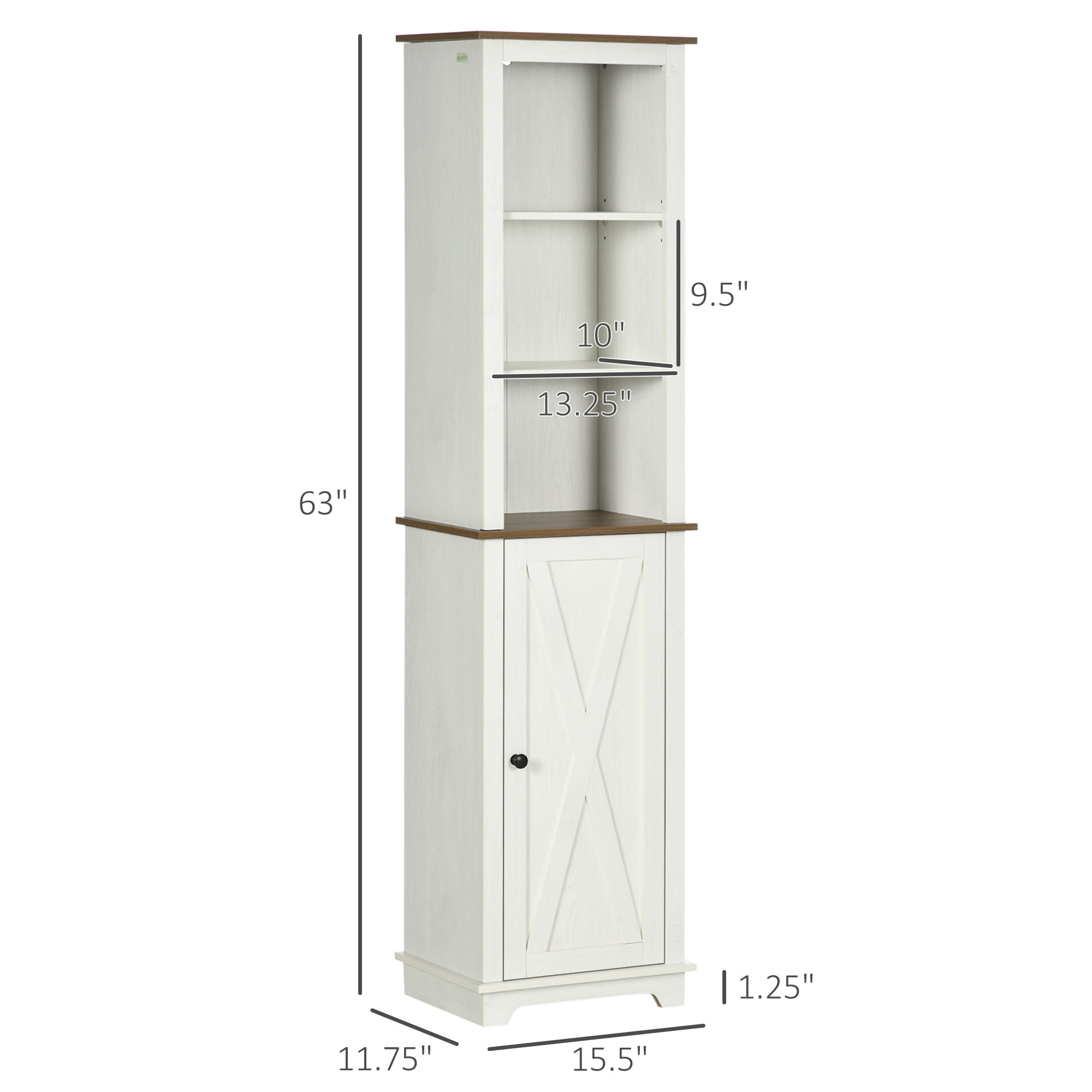 Mueble de baño estilo rústico, - Storage reseña y precio