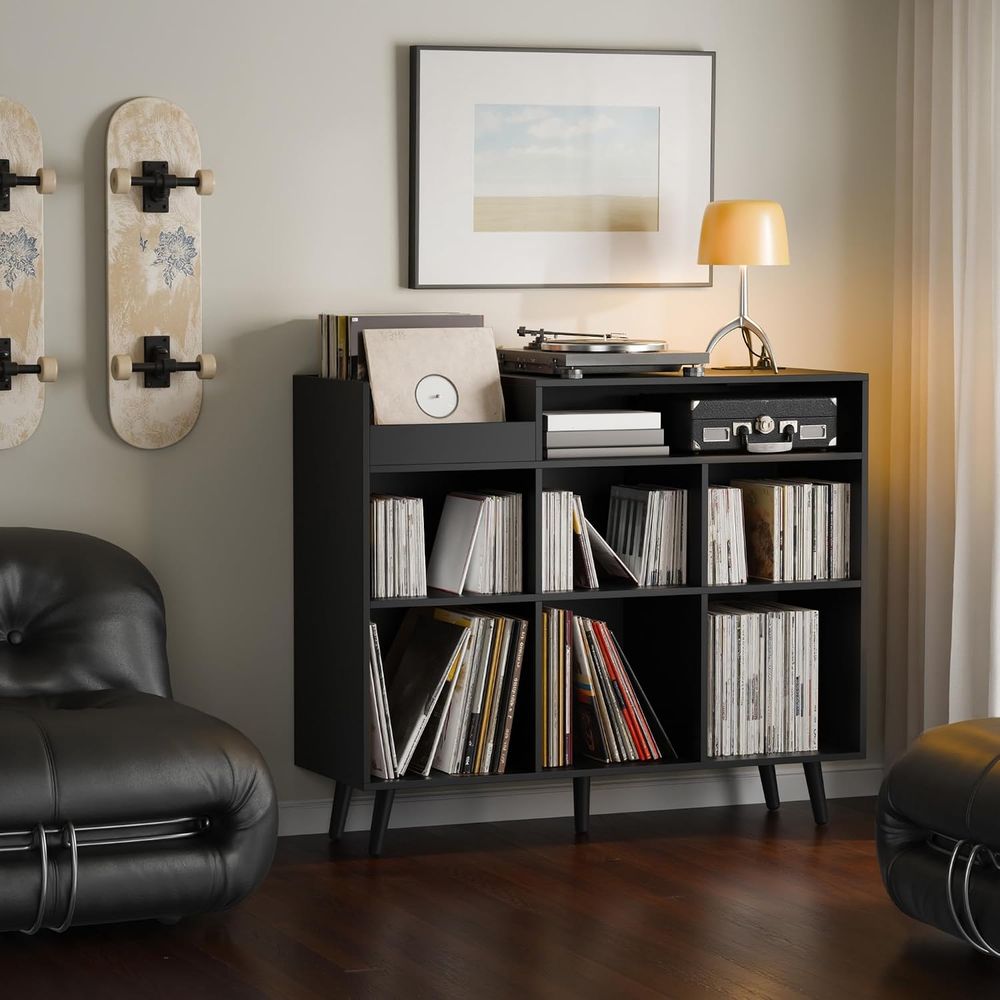 Elegante Soporte para Discos d - Tables reseña y precio