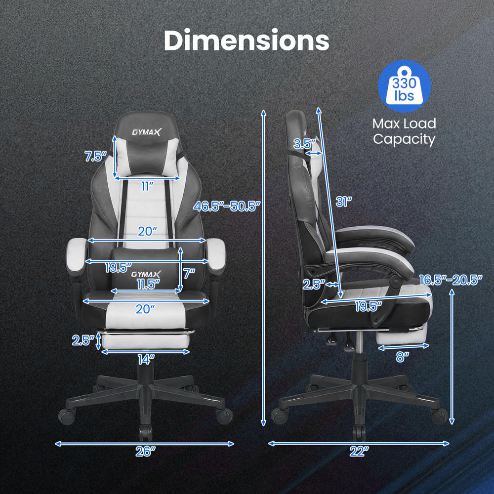Silla ergonómica para videojue - Chairs reseña y precio