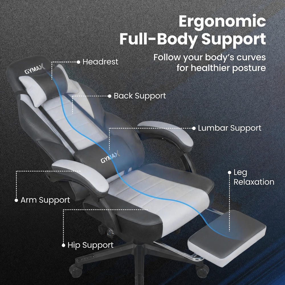 Silla ergonómica para videojue - Chairs reseña y precio