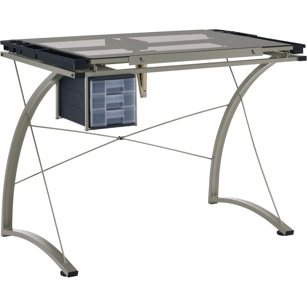 Mesa de Dibujo de Metal y Vidr - Tables reseña y precio