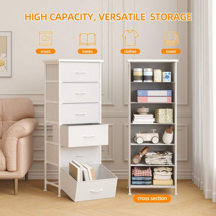 Mesa auxiliar Tomnk con 6 cajo - Bedroom Furniture reseña y precio