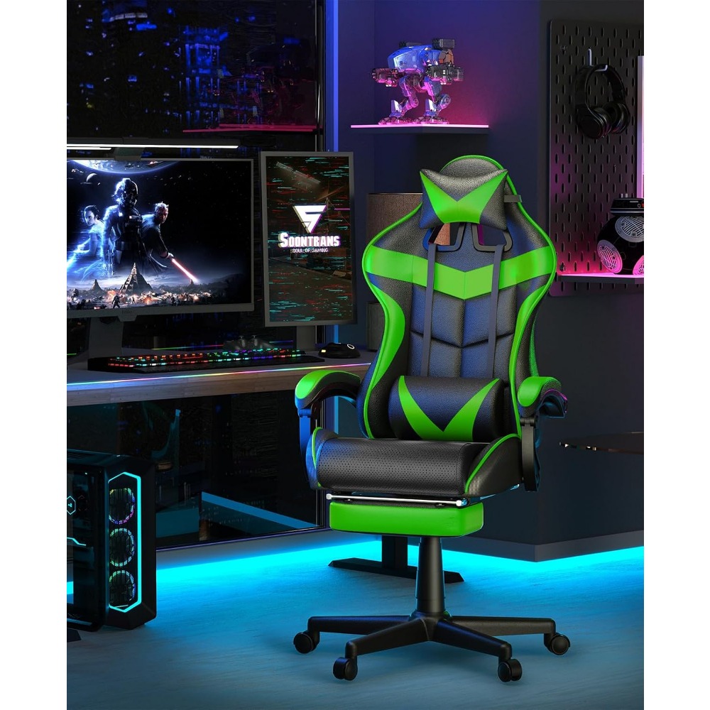 Silla de Juego Ergonómica con  - Sofas reseña y precio