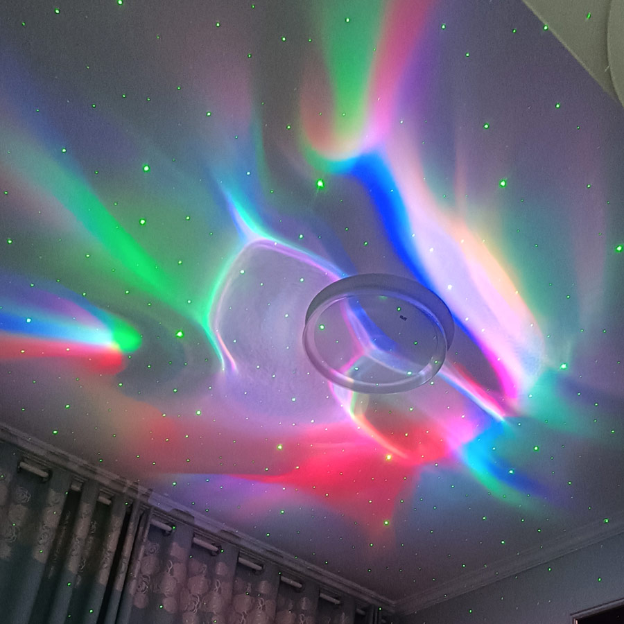 SA204 RGB LED Motive Aurora pr - Floating Nightstand With Led Light reseña y precio