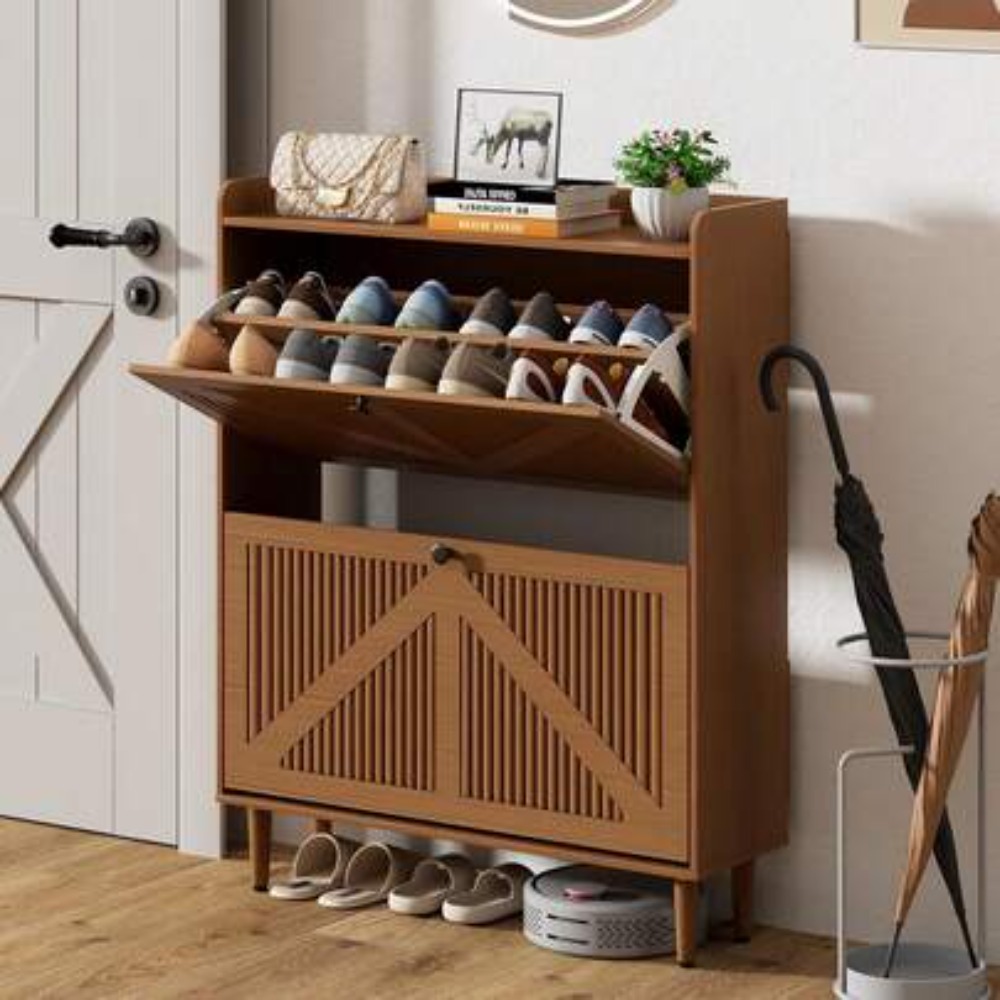 Armario de almacenamiento de z - Shoe Rack Cabinet Narrow Entryway reseña y precio