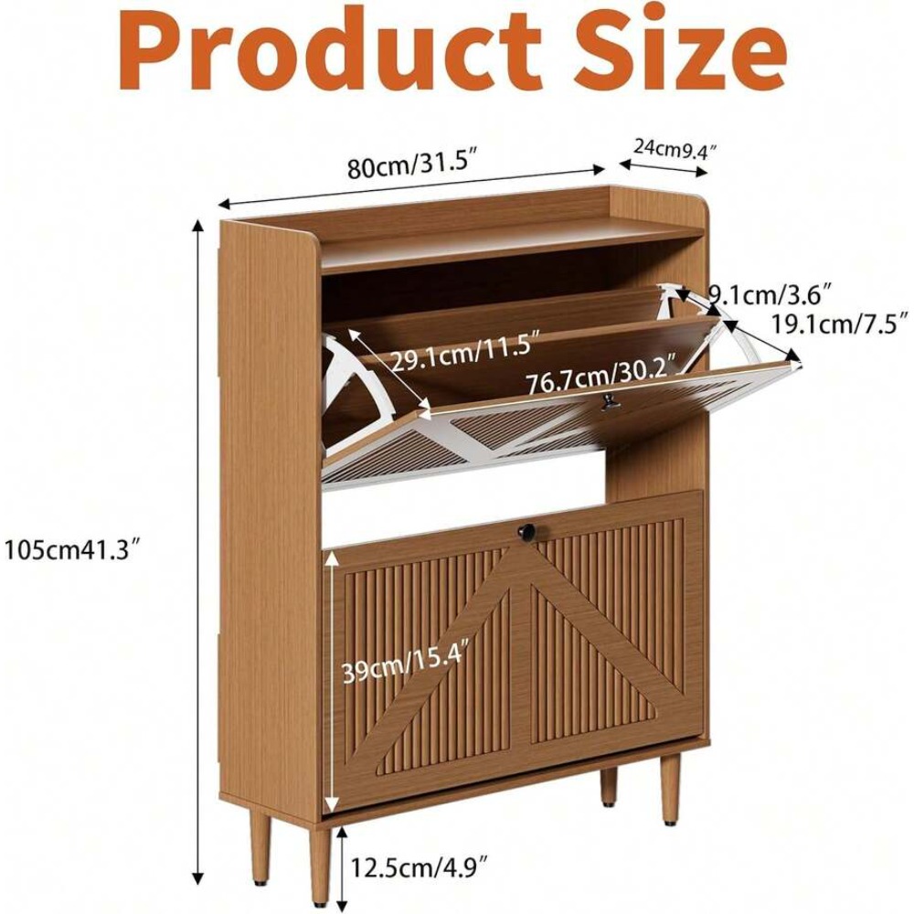 Armario de almacenamiento de z - Shoe Rack Cabinet Narrow Entryway reseña y precio