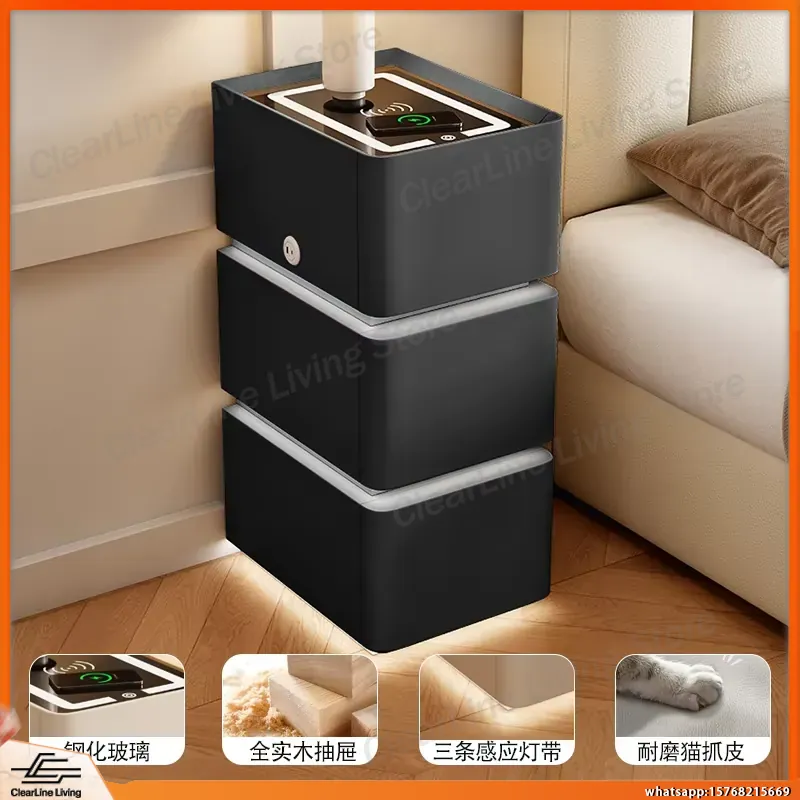 Mesa de Noche Flotante Ultra E - Floating Nightstand With Led Light reseña y precio