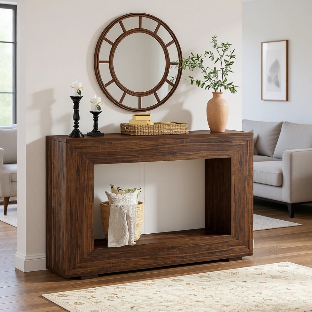 Mesa Consola Estilo Rústico de - Tables reseña y precio