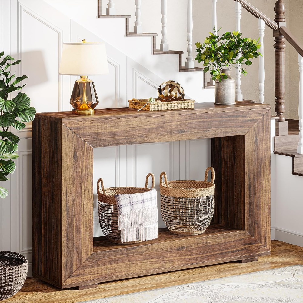 Mesa Consola Estilo Rústico de - Tables reseña y precio
