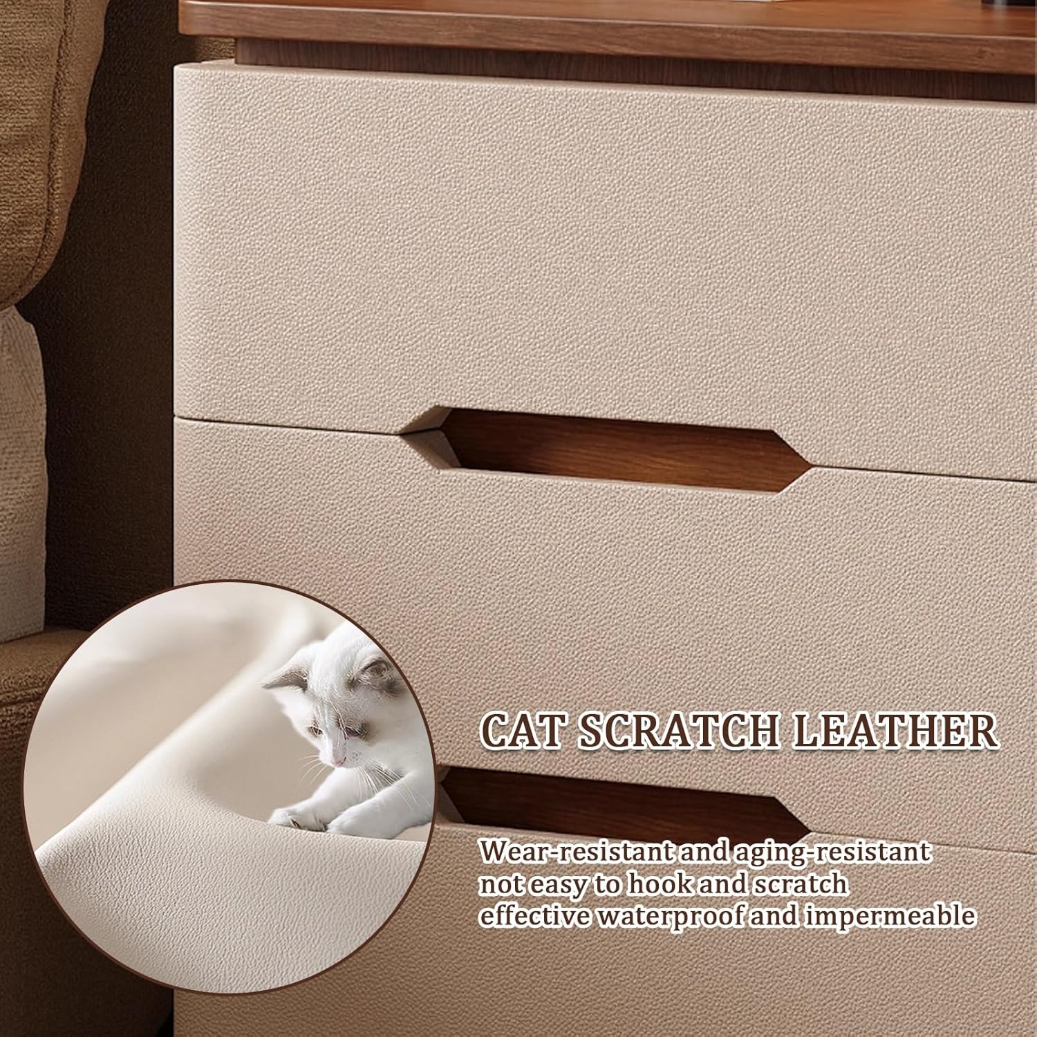 Mesitas de Noche para Dormitor - Solid Wood Nightstand 2 Drawers reseña y precio